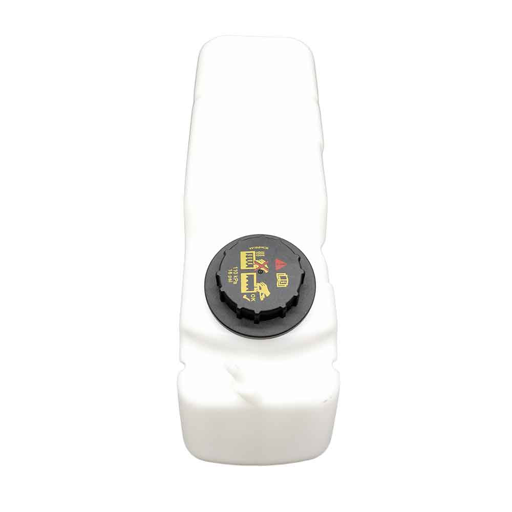 Réservoir d'expansion de bouteille de réservoir de liquide de refroidissement de radiateur d'eau 6732375 compatible avec la chargeuse compacte Bobcat A300 S150 S160 S175 S185 S205 S220 S250 S300 S330 T180 T190 T250 T300 T320 