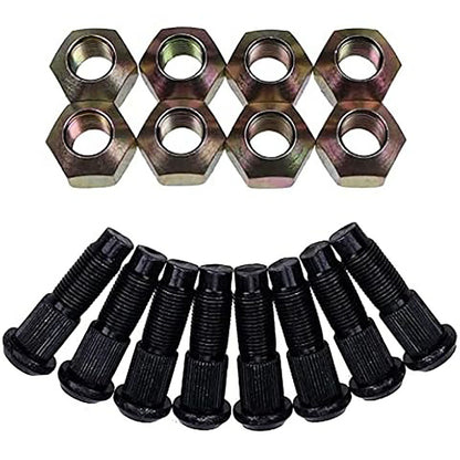 Jeu de boulons et d'écrous de roue 6709170 6564669 pour toutes les roues de chargeuses sur pneus et de chargeuses compactes Bobcat