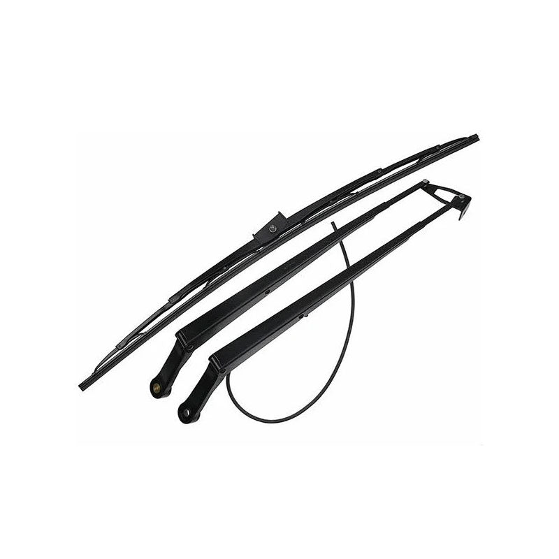 Windshield Wiper Arm & Wiper Blade Kit 7168953 7168954 for Bobcat S630 S650 S740 S750 S770 S850 - KUDUPARTS