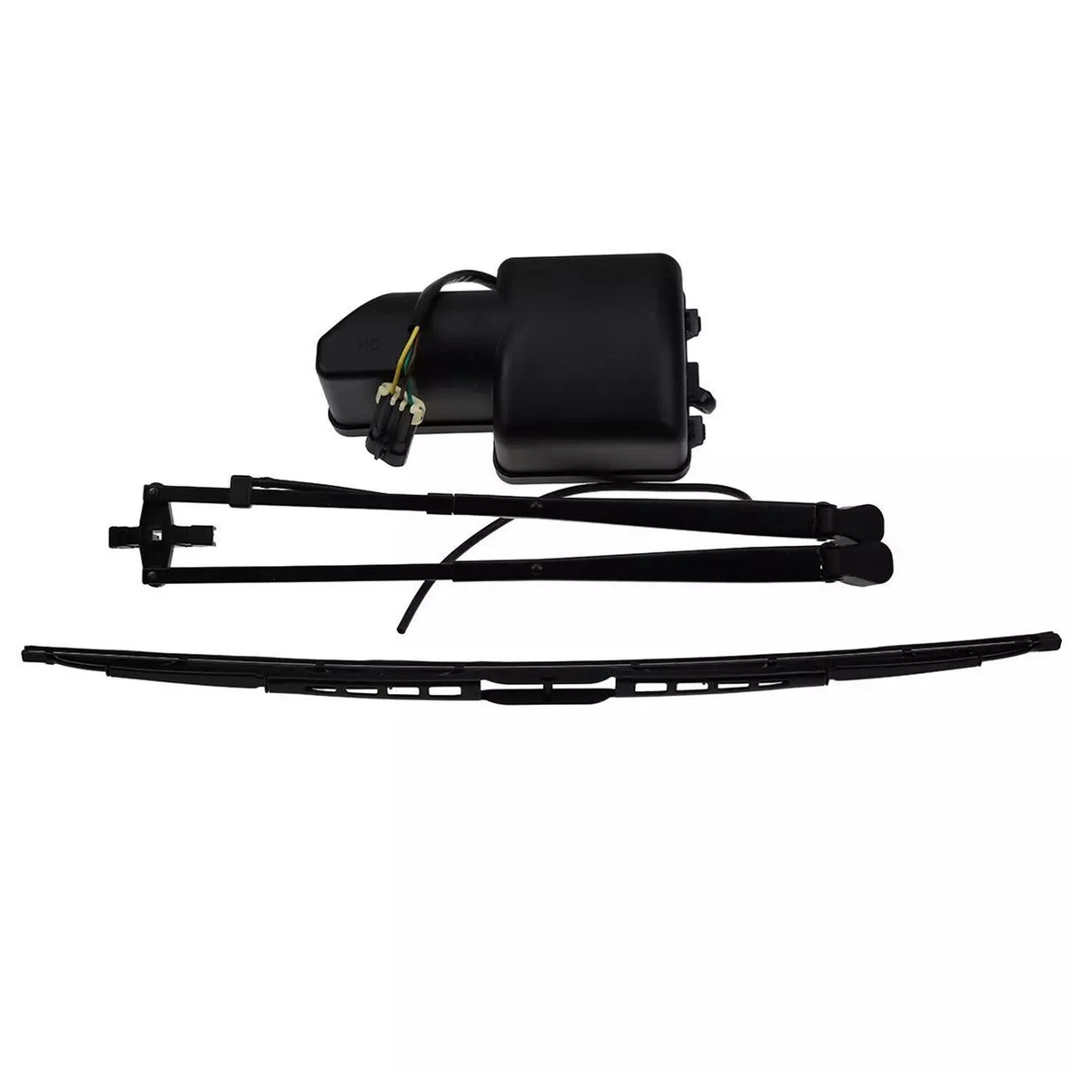 Windshield Wiper Motor Arm Blade Kit for Bobcat S150 S160 S175 S185 S205 S220 S250 - KUDUPARTS
