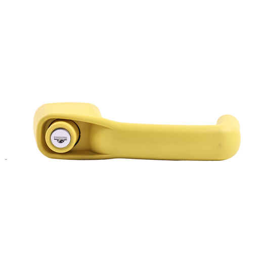 Yellow Locking Handle 1256054GT for Genie Telescopic Boom Lift S-40 S-45 S-65 S-85 SX-105 Z-45 XC S-60 J Z-60 Z-45 FE Z-51 Z-33 - KUDUPARTS