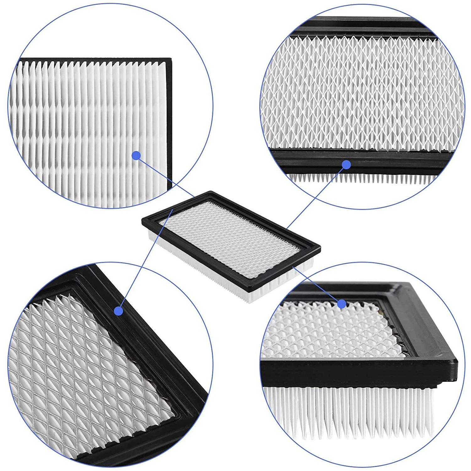 Air Filter 26855G01 for EZGO Golf Cart Marathon 1991-1994 Gas 4-CycleAir Filter 26855G01 for EZGO Golf Cart Marathon 1991-1994 Gas 4-Cycle - KUDUPARTS