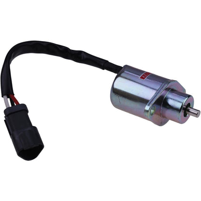 For Caterpillar CAT 236 246 248 252 262 267 277 287 12V Fuel Shutoff Solenoid 173-1338 - KUDUPARTS