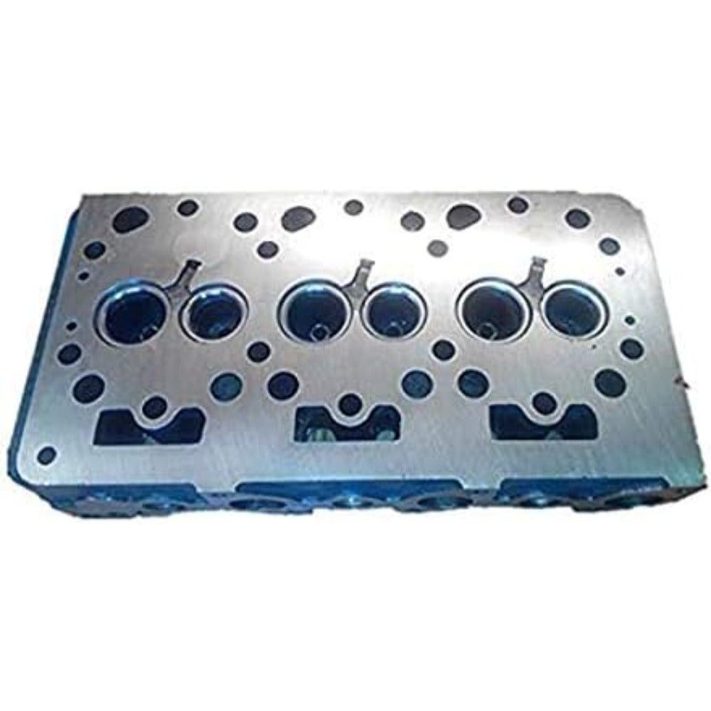 D1402 Engine Bare Cylinder Head 15521-03040 for Kubota KH-66 KH-91 KH-91H Scat Trak 1000HD Mustang 342 New Holland L454 L455 - KUDUPARTS