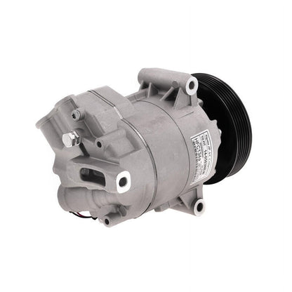 Compresor de aire acondicionado CVC de 12 V, paquete de 6, 126 mm, con embrague 68225206AB para Chrysler Pacifica (2017-2022) y Voyager (2020-2022)