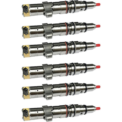 6 Pcs Fuel Injector 10R-4761 295-1408 for Caterpillar CAT Engine C7 - KUDUPARTS