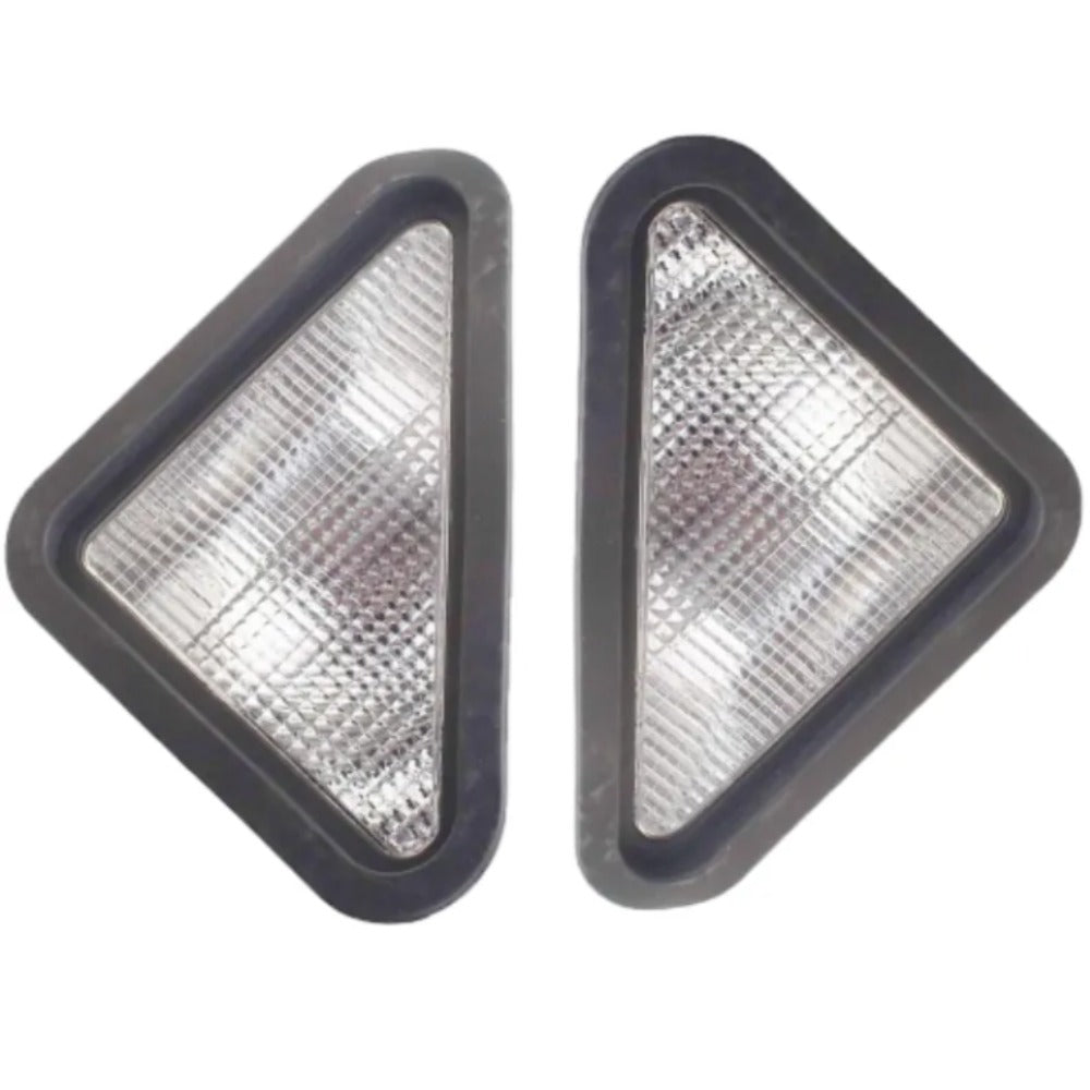 Headlight Lamp Lens Light 6674401 & 6674400 compatible with Bobcat 753 763 773 863 864 873 883 963 S100 S130 S150 Skid Steer Loader - KUDUPARTS