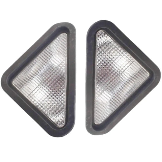 Headlight Lamp Lens Light 6674401 & 6674400 compatible with Bobcat 753 763 773 863 864 873 883 963 S100 S130 S150 Skid Steer Loader - KUDUPARTS