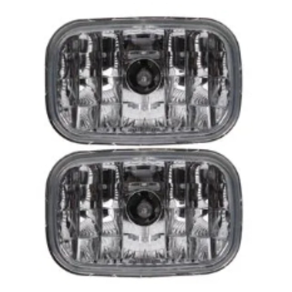2Pcs Halogen Work Light 84306337 for New Holland Loader C227 C232 C238 L213 L215 L216 L221 L223 - KUDUPARTS