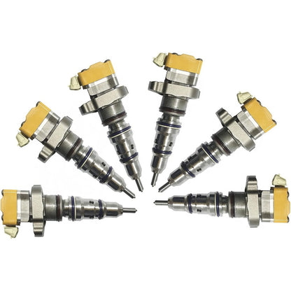 6 Pcs Fuel Injector 10R-0782 for Caterpillar CAT Engine 3126B 3126E - KUDUPARTS