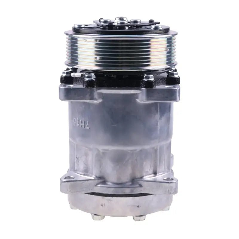 SD7H15 A/C Compressor 82016158 for CASE Tractor MXM120 MXM130 MXM140 MXM155 MXM175 MXM190 - KUDUPARTS