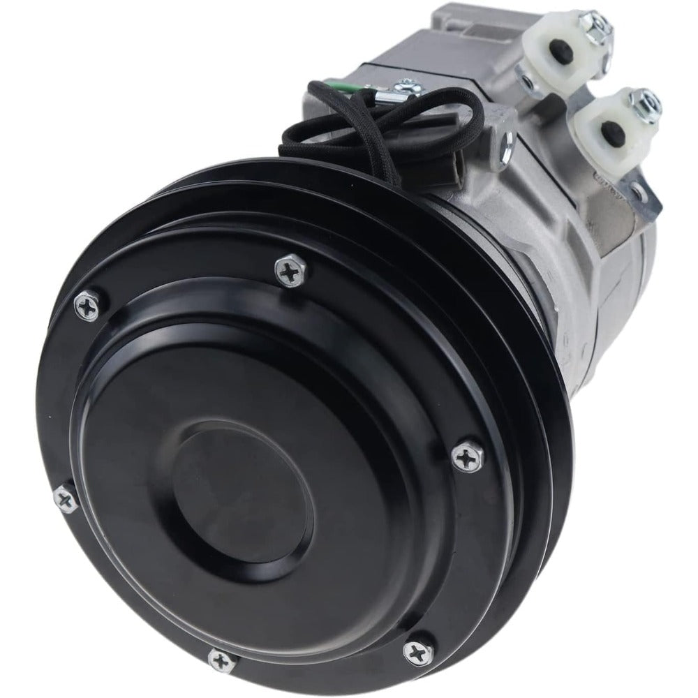 10S15C A/C Compressor 421-07-31220 for Komatsu Bulldozer D85PX-15 D155AX-5 D475A-5 - KUDUPARTS