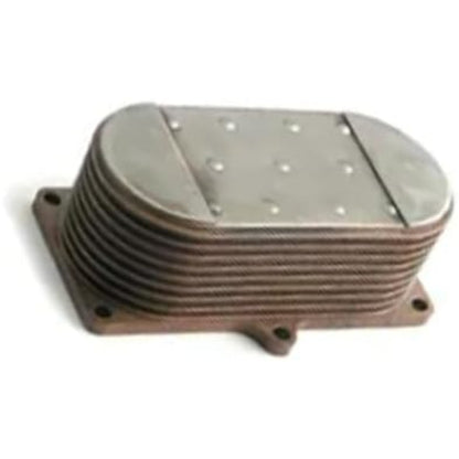 9 Plate Engine Oil Cooler RE59298 for Hitachi Excavator LX120-5 - KUDUPARTS