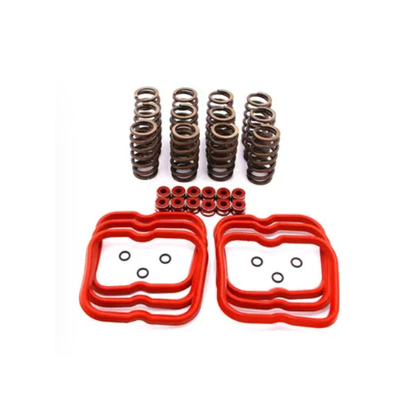 Upgraded Set 12 High RPM Valve Springs Gaskets 3916691 3902666 3921640 3910824 for Cummins Engine 6BT 5.9 12V 89-98 - KUDUPARTS