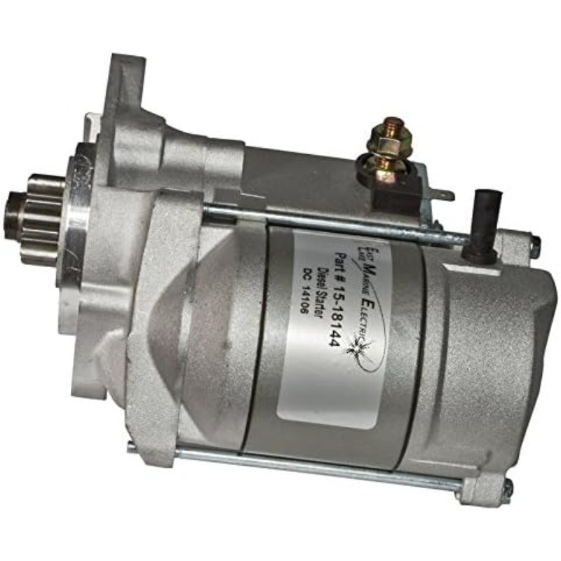 12V 9T Starter Motor 299574 for Universal Marine 5432 5444 M40 M40B M50 - KUDUPARTS