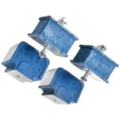 1 Set Engine Mounting Rubber Cushion 2161-1014 2161-1025 for Komatsu Doosan Daewoo Excavator Solar 130-2 Solar 70-III - KUDUPARTS