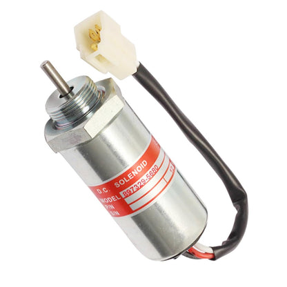 24V Flameout Solenoid Switch 87209-1152 for Hitachi Excavator EX70 - KUDUPARTS