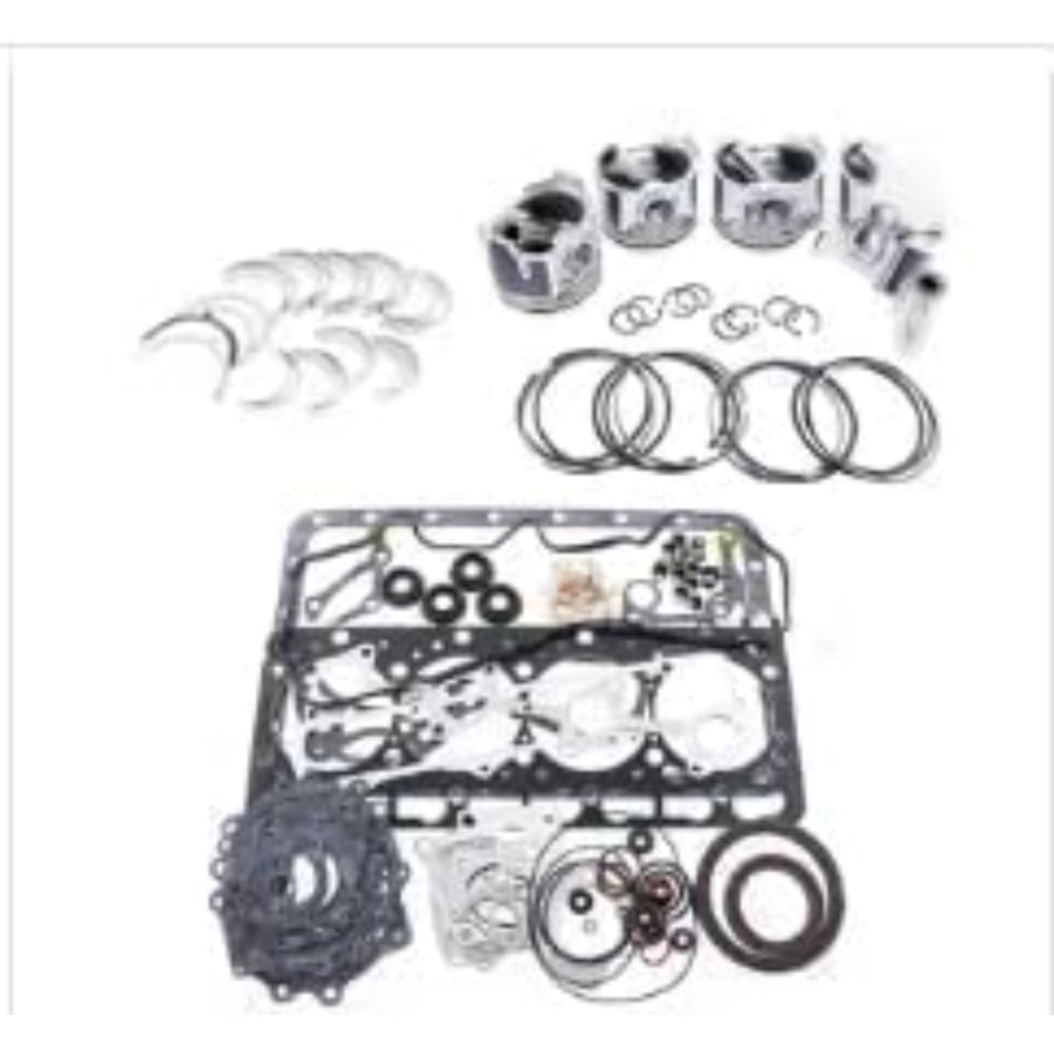 Overhaul Gasket Kit for FPT Iveco Engine F4GE F4GE9484D New Holland CASE Tractor Excavator Truck - KUDUPARTS