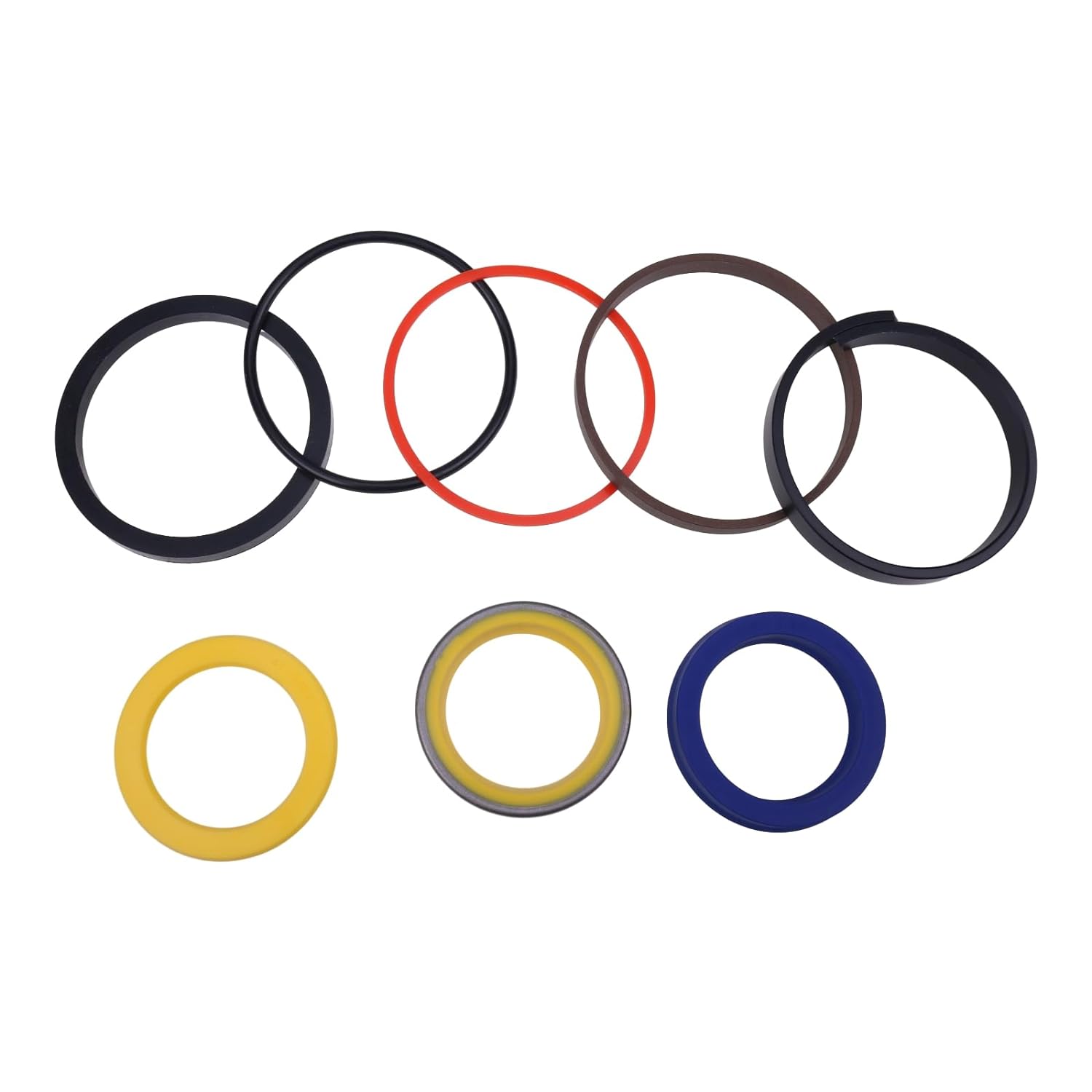 Hydraulic Cylinder Seal Kit 87428627 for New Holland B95 B95C LB75 LB90 LB110 - KUDUPARTS