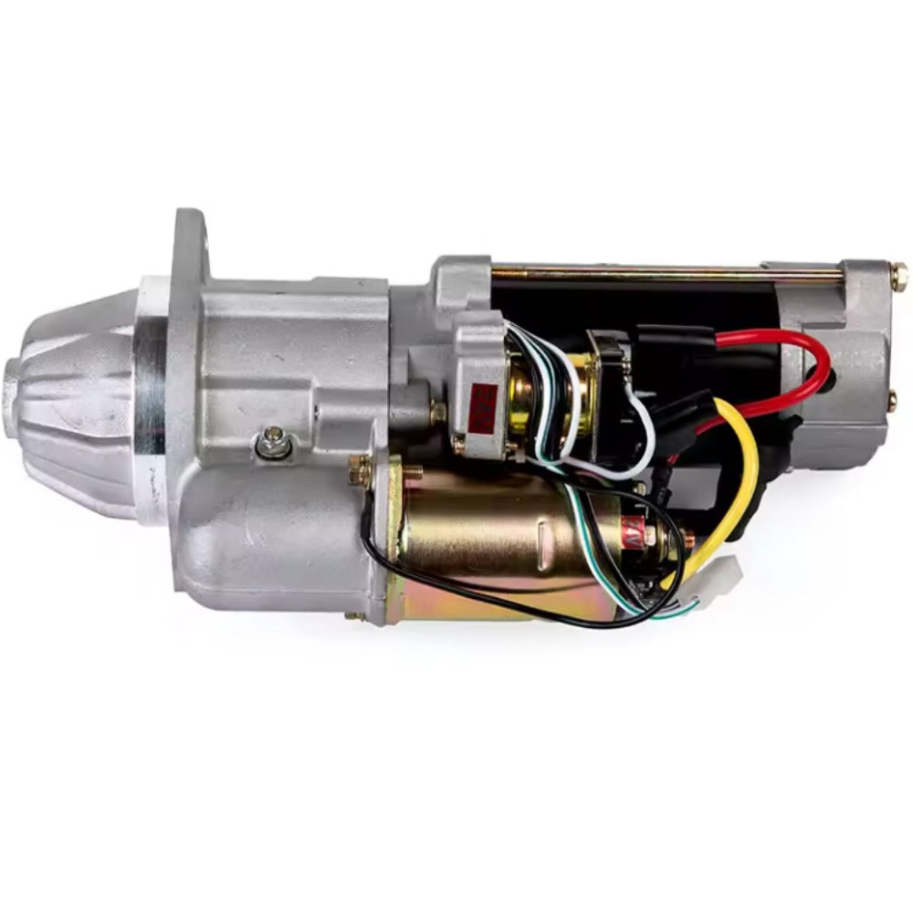 Auto Spare Parts Car Starter Motor 60081-33111 for Komatsu Engine 4D95 Caterpillar CAT Excavator EX120 - KUDUPARTS