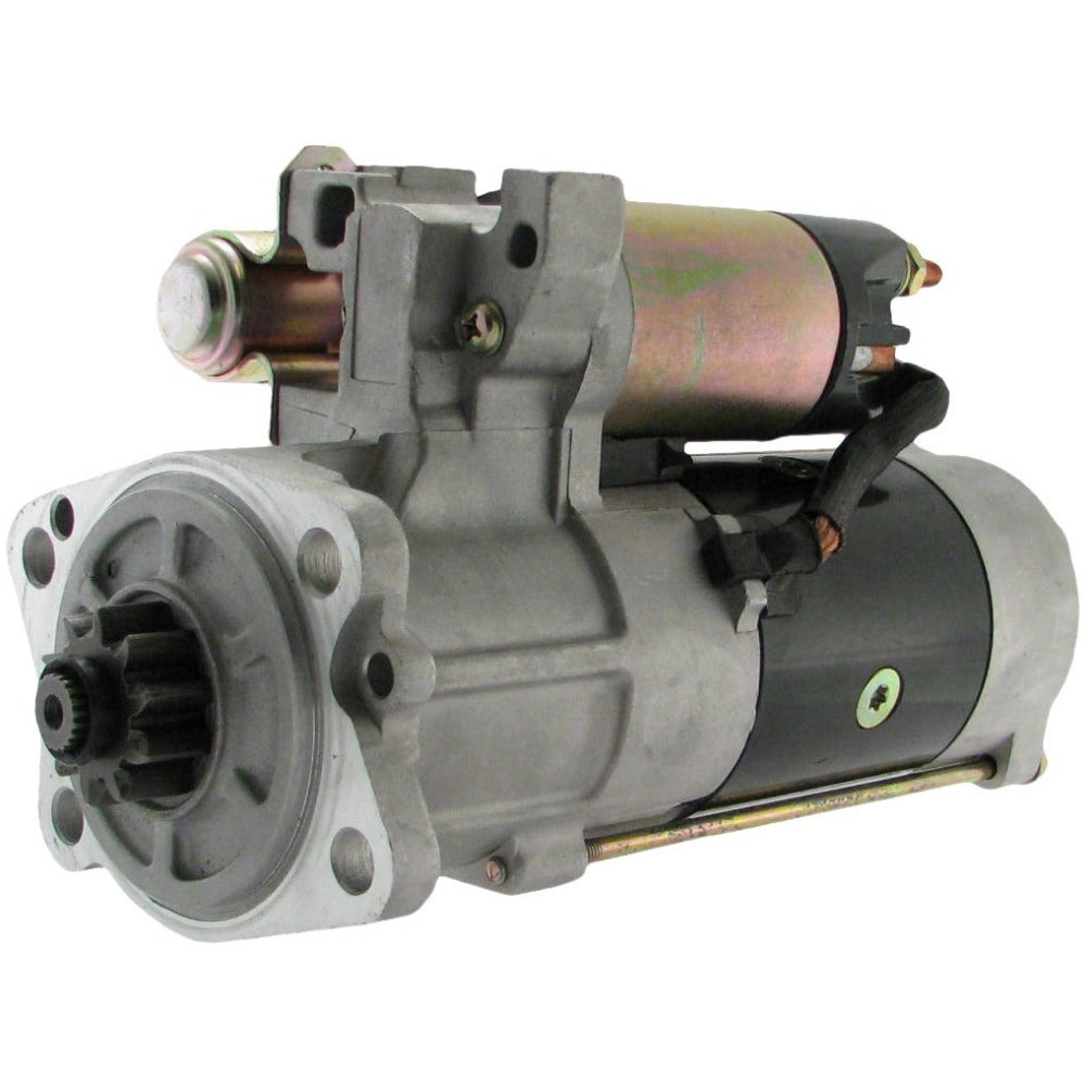 Starter Motor M008T60371 32B66-20100 for Mitsubishi S6S Caterpiller CAT 3066 Engine E320C E320D Hitachi ZAX330 Excavator - KUDUPARTS