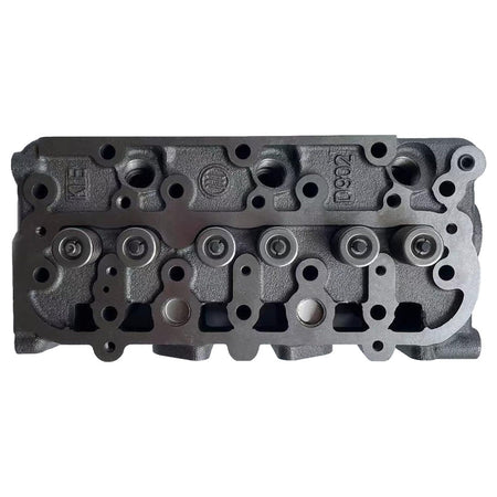 D902 Cylinder Head with Valve Compatible with Kubota D902 Head for BX2230D BX2350D BX25D KX41 RTV900W - KUDUPARTS