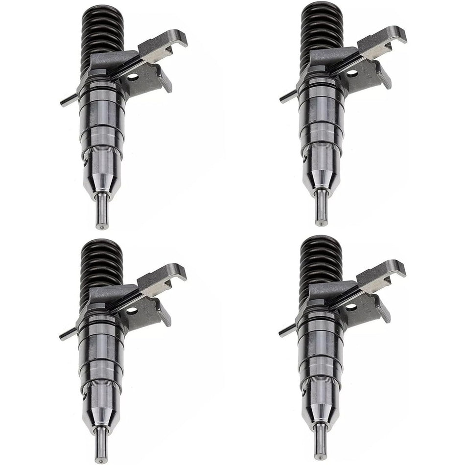 4 Pcs Fuel Injector 127-8207 for Caterpillar CAT Engine 3114 3114T Paving Compactor CB-434 CS-563 CP-563