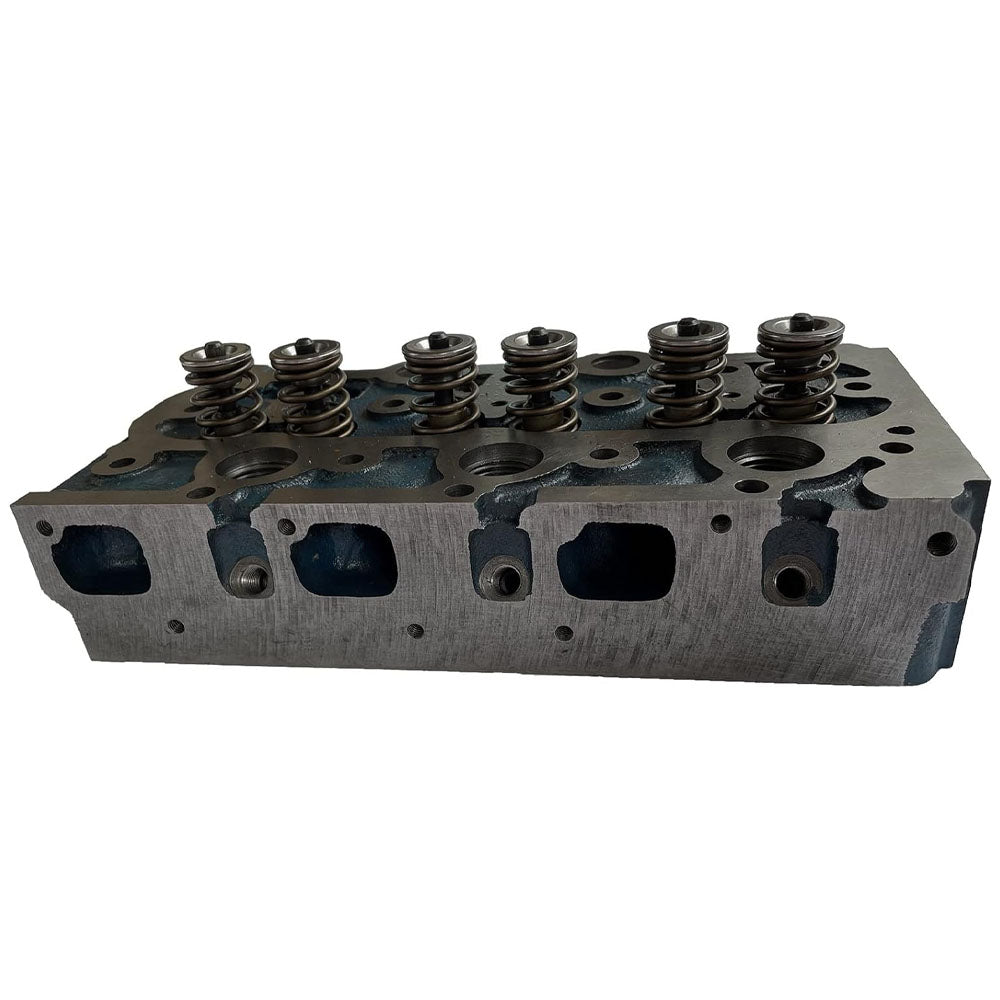 D750 Cylinder Head with Valve Compatible with Kubota D750 D750B Engine 220 320 Excavator Bobcat 453C 443 B5200 B7100 Tractor - KUDUPARTS