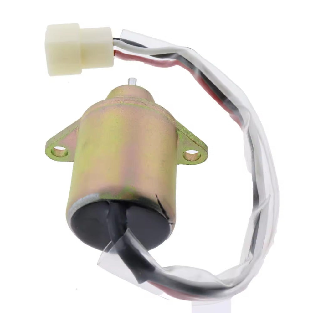Fuel Stop Solenoid 119285-66500 for Yanmar Komatsu 3D72N Engine Takeuchi TB014 Excavator - KUDUPARTS