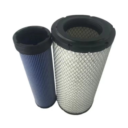 Air Filter Kit AT203469 AT203470 for John Deere Loader 710J 655C 544H 605C 444H 344K 344J 710G 324H - KUDUPARTS