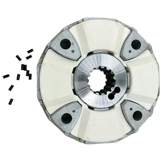 110H Coupling Assembly With Hub 4191663 for Hitachi Excavator EX300 EX300-5 EX300LC-3 EX310H-3C EX350K-5 EX370HD-5 ZX330 ZX350K - KUDUPARTS