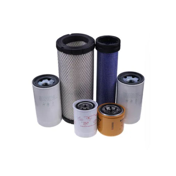 Kit de filtre d'entretien pour moteur Kubota V3300-E Tracteur M6800