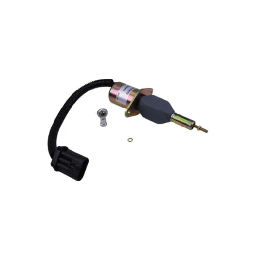 24V Stop Solenoid Valve SA-4932-24 3990773 for Cummins Engine 6CT 6CT8.3 - KUDUPARTS