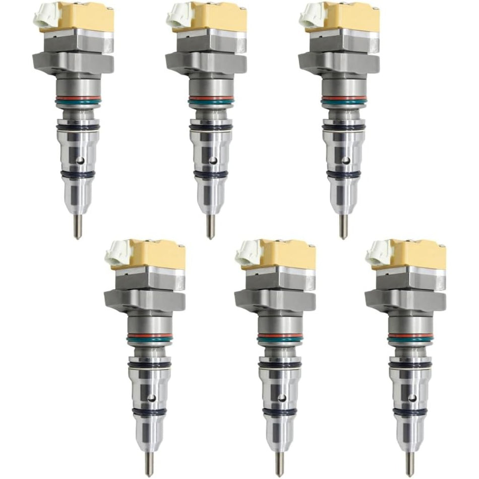 6 Pcs Fuel Injector 171-9704 for Caterpillar CAT Engine 3126 3126E - KUDUPARTS