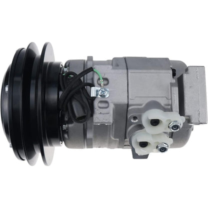 10S15C A/C Compressor 421-07-31220 for Komatsu Bulldozer D85PX-15 D155AX-5 D475A-5 - KUDUPARTS
