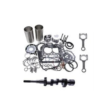 Kit de reconstrucción de revisión estándar, cigüeñal y biela para motor Kubota Z482