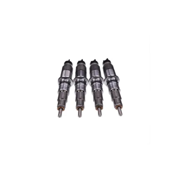 4 PCS Fuel Injector 0445120251 5263314 for Bosch Komatsu Engine 4D107 Excavator PC200-8 PC220-8 - KUDUPARTS