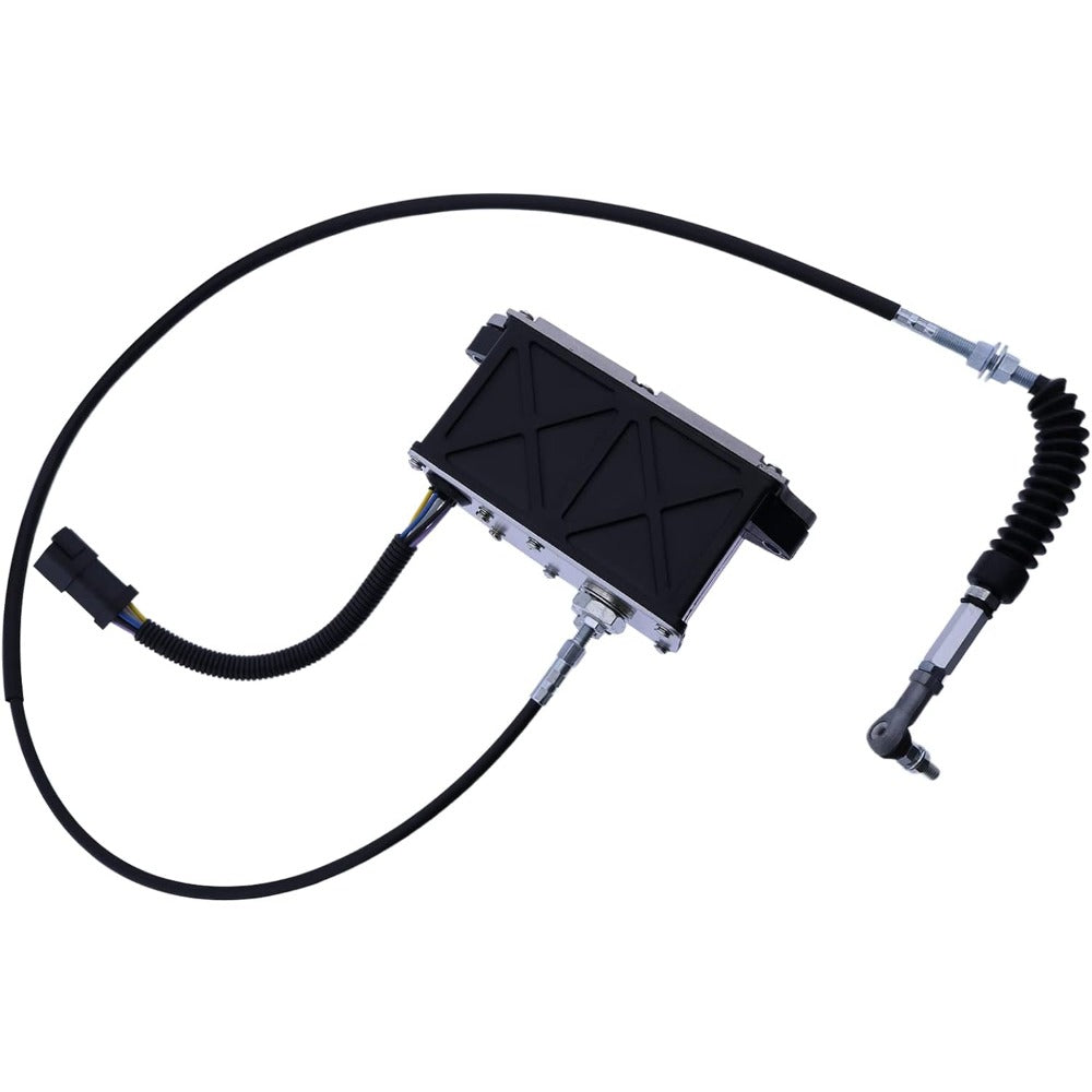 Throttle Motor Governor with Single Cable 6 Plug 247-5232 for Caterpillar CAT 325B 320B Excavator 3116 Engine - KUDUPARTS