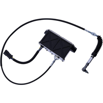 Throttle Motor Governor with Single Cable 6 Plug 247-5232 for Caterpillar CAT 325B 320B Excavator 3116 Engine - KUDUPARTS