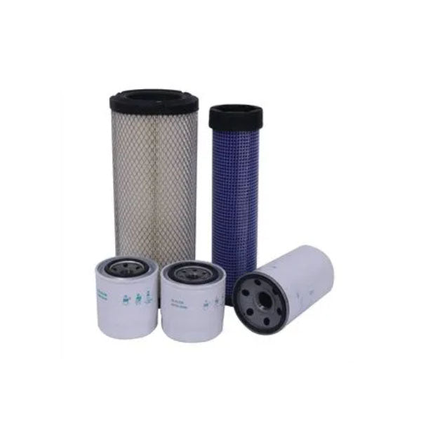 Filter Kit for Kubota Engine V3307 Tractor M6060 M7060 - KUDUPARTS