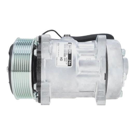 24V 8PK 7H15 Aftermarket Sanden 8085 A/C Compressor - KUDUPARTS