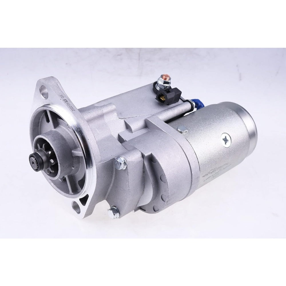 12V 9T Starter Motor 8971128652 for Hitachi Excavator EX55UR-3 ZX27U ZX30U ZX35U ZX40U ZX50U ZX55UR ZX55UR-HHE - KUDUPARTS