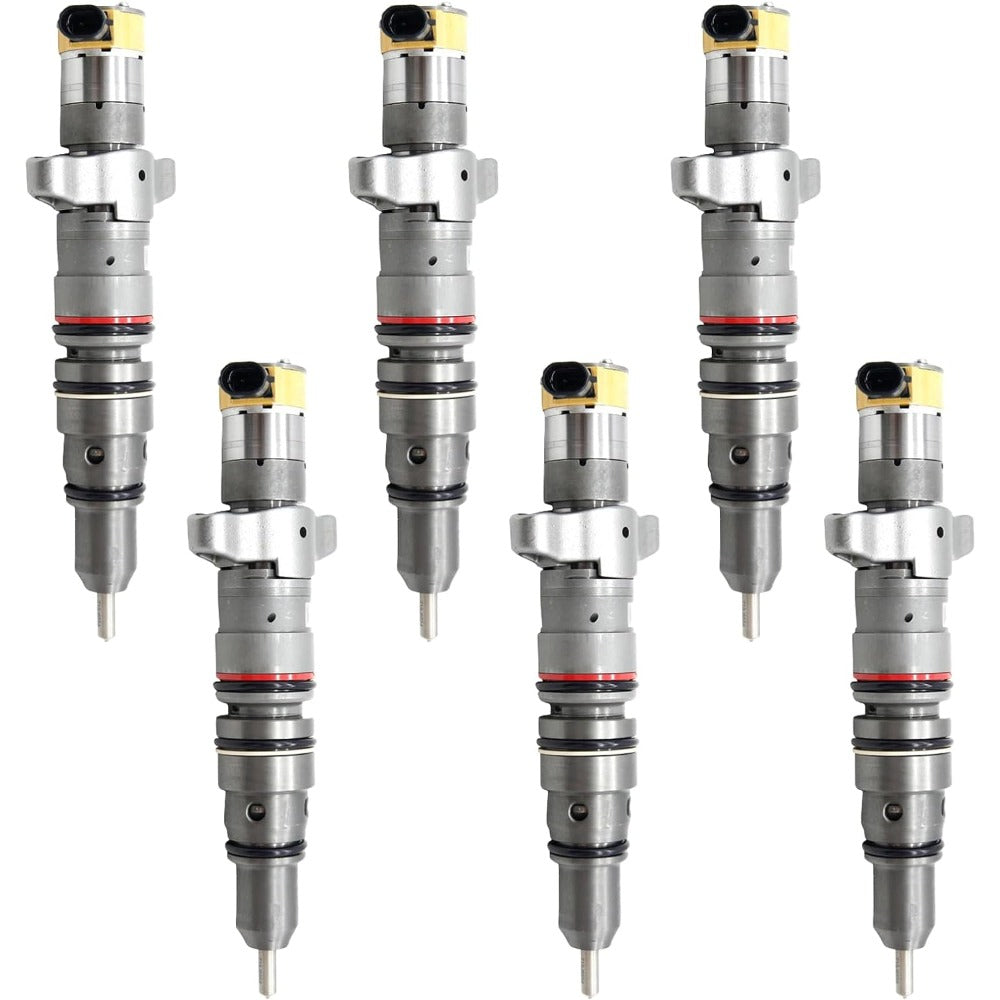 6 Pcs Fuel Injector 267-9710 for Caterpillar CAT Engine C9 Generator SR4B - KUDUPARTS