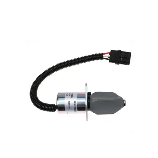 12V Fuel Shut Down Off Solenoid 3919422 3934972 3832211 3927152 3934171 for Cummins Engine 6B 6BT 5.9L 8.3L - KUDUPARTS