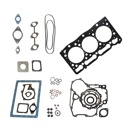 Complete Cylinder Head With Valve & Full Gasket kit Compatible with Kubota D1105 B26 F2880 F2890 RTV1140CPX RTV1100MCW - KUDUPARTS