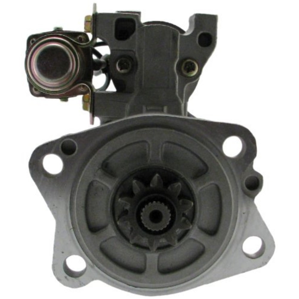 Starter Motor M008T60371 32B66-20100 for Mitsubishi S6S Caterpiller CAT 3066 Engine E320C E320D Hitachi ZAX330 Excavator - KUDUPARTS