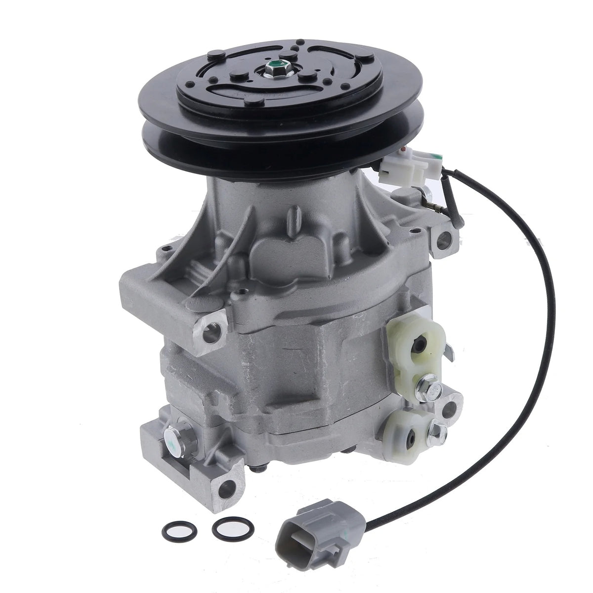 SCSA06C A/C Compressor 6A671-97110 6A671-97114 for Kubota Tractor L M Series - KUDUPARTS