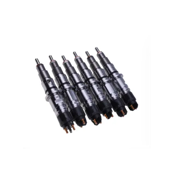 6 PCS Fuel Injector 4261177 for Cummins ISB QSB 6.7 QSB4.5 QSB5-G7 - KUDUPARTS