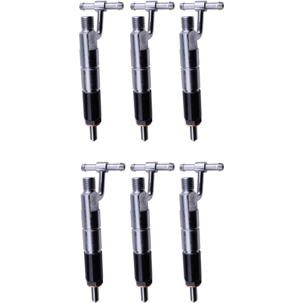 6 Pcs Fuel Injector 227-1028 for Caterpillar CAT Engine 3046 Excavator 315C 315CL E315C - KUDUPARTS