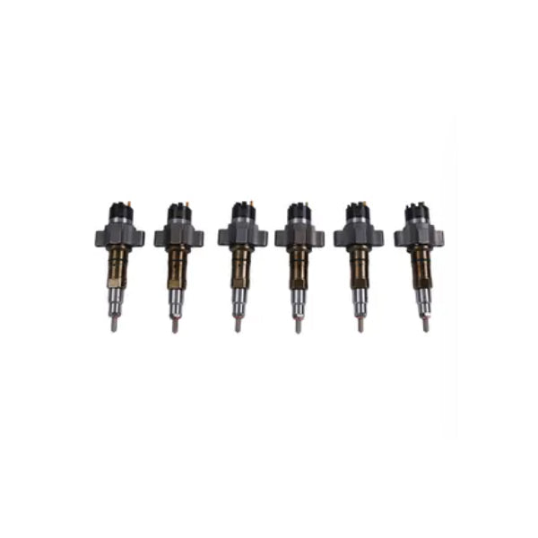 6 Pcs Fuel Injector 2872127 4984332 4954927 for Cummins Engine 6C8.3 QSL8.3 ISC8.9 ISL8.9 - KUDUPARTS